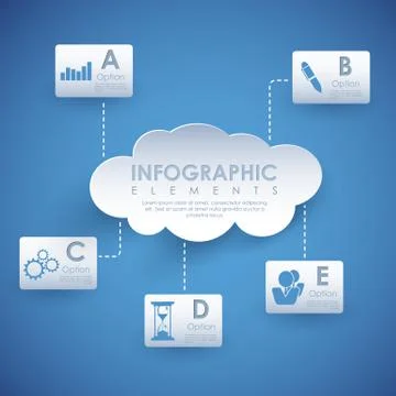Cloud Computing Stock Illustration