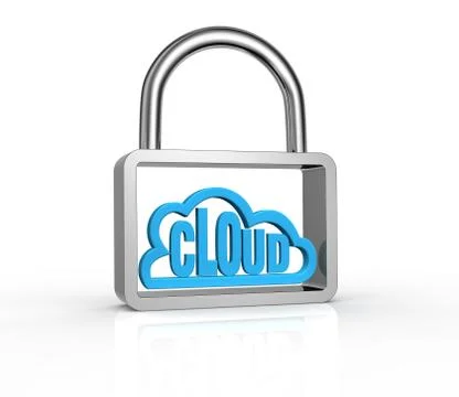 Cloud computing Stock Illustration