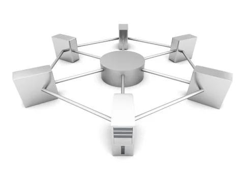 Cloud computing Illustrazione stock