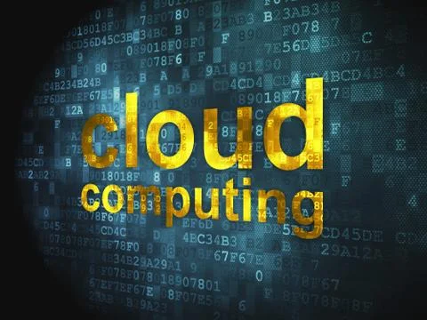 Cloud Computing Illustrazione stock