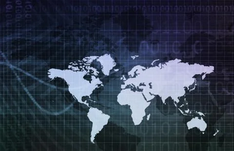 Cloud computing 库存插图