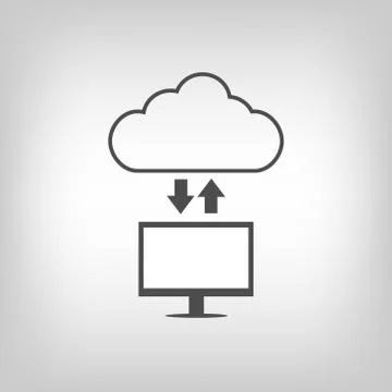 Cloud computing イラスト素材