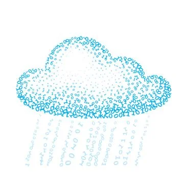 Cloud computing 스톡 일러스트