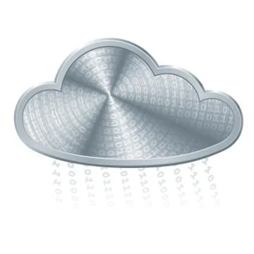 Cloud computing Stock Illustration