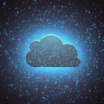 Cloud Computing Stock Illustration