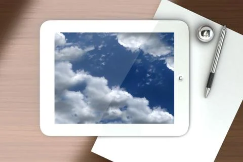 Cloud Computing Stock Illustration