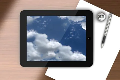 Cloud Computing Stock Illustration