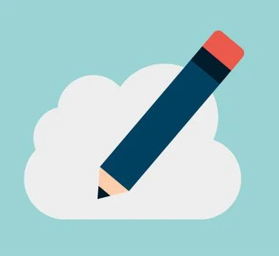 Cloud computing Stock Illustration