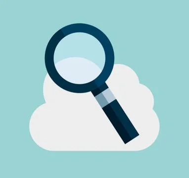 Cloud computing Stock Illustration