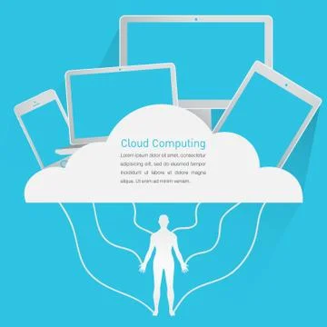 Cloud Computing イラスト素材