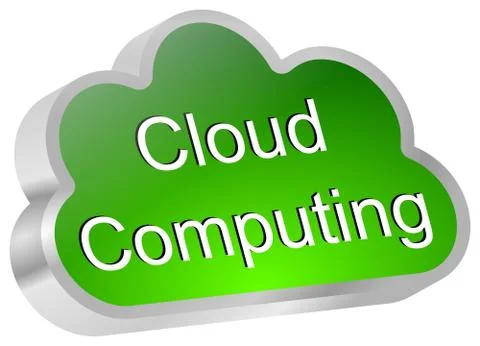 Cloud Computing Stock Illustration