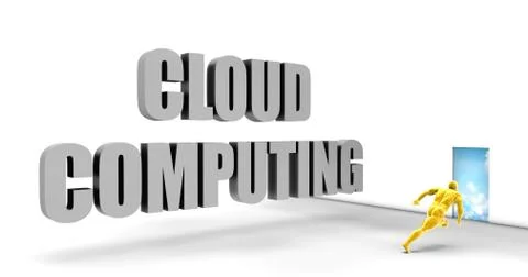 Cloud Computing Stock Illustration