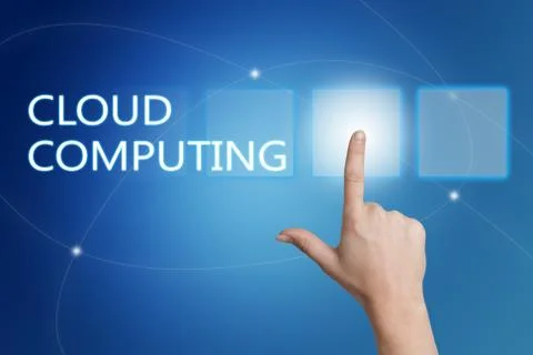 Cloud Computing 库存插图