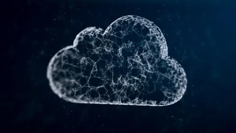 Cloud computing 스톡 일러스트