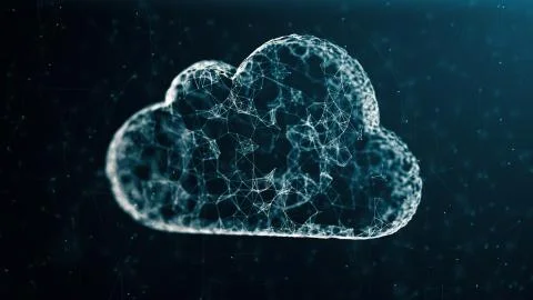 Cloud computing Stockillustratie