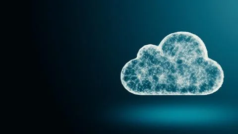 Cloud computing Stock Illustration