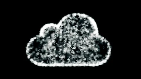 Cloud computing 스톡 일러스트