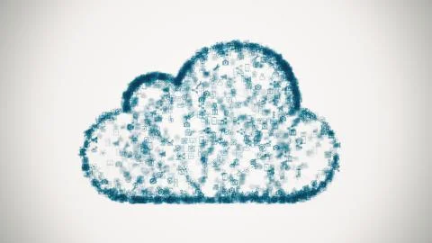 Cloud computing 스톡 일러스트