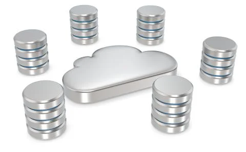 Cloud Computing. Stock Illustration