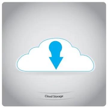 Cloud computing 스톡 일러스트