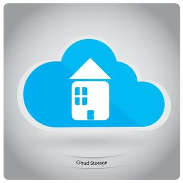 Cloud computing Stock Illustration