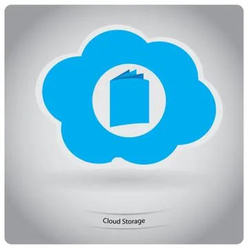 Cloud computing Illustrazione stock