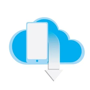 Cloud computing 스톡 일러스트