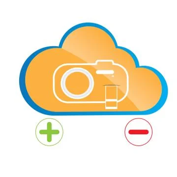 Cloud computing 스톡 일러스트