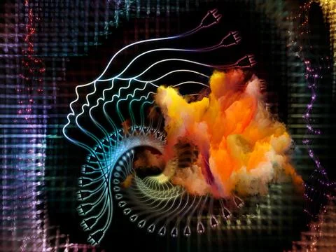 Cloud Computing Stock Illustration