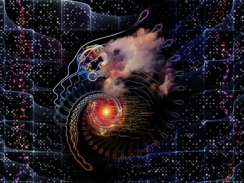 Cloud Computing Ilustração Stock