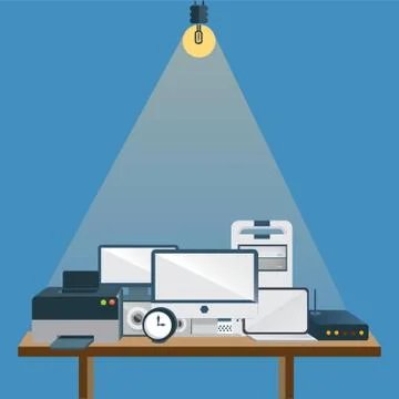 Cloud Computing 스톡 일러스트