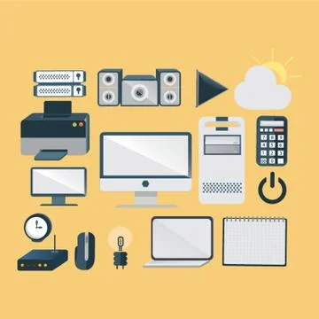 Cloud Computing Ilustração Stock