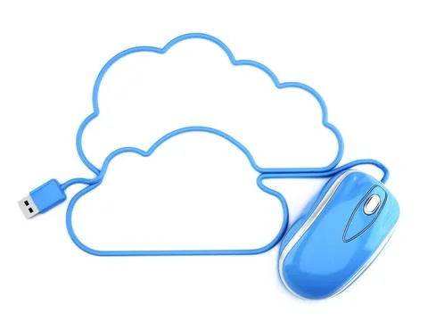 Cloud computing Stock Illustration