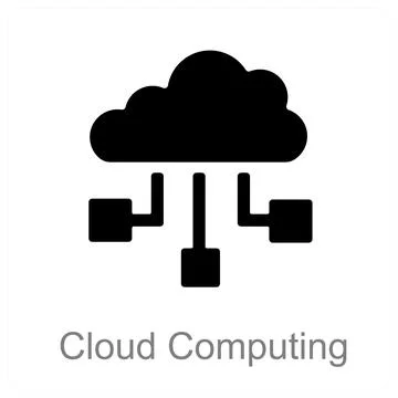 Cloud Computing Stock Illustration
