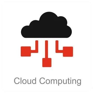 Cloud Computing Stock Illustration
