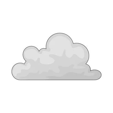 Cloud computing illustration Illustrazione stock