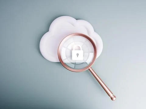 Cloud computing infrastructure technology, AI solution, security data syste.. Stock Photos