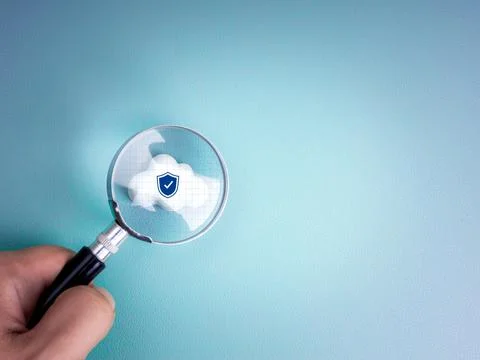 Cloud computing infrastructure technology, security data system storage ser.. Stock Photos