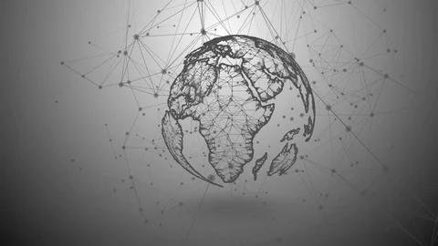 Cloud computing Internet of things IoT connected mobile device network Stock Footage 81007254