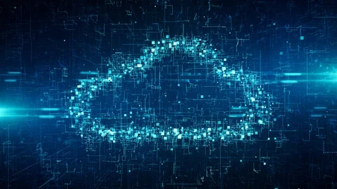 Cloud computing IOT mobile data network connectivity information technology Stock Footage 108697127