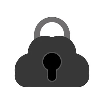 Cloud computing isolated icon 库存插图