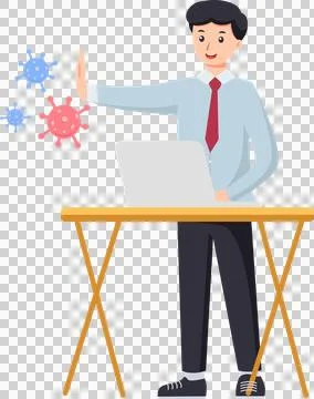 Cloud computing network safety concept. 库存插图