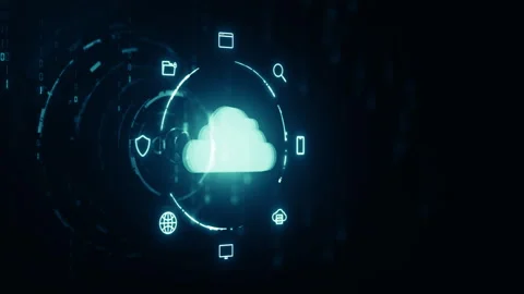 Cloud Computing Network Technology Video stock 312971409