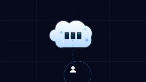 Cloud Computing Network with Virtualized Servers and Dynamic Data Transfer .. Видео 346130527