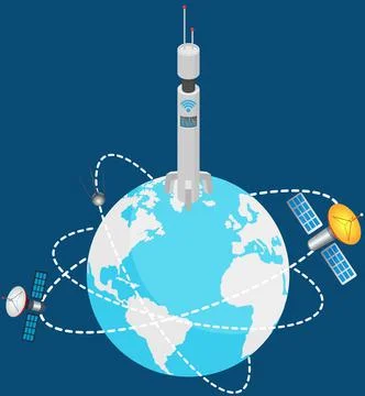 Cloud computing, networks structure, internet communication concept, signal and イラスト素材