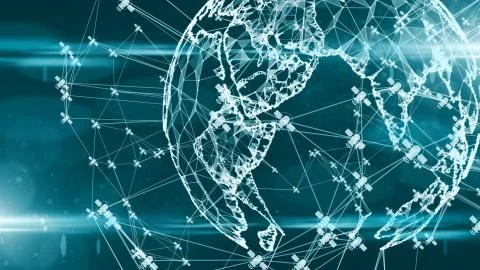 Cloud computing online storage for fintech IOT computer network connectivity Stock Illustration