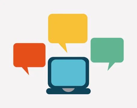 Cloud computing over white background vector illustration Illustrazione stock