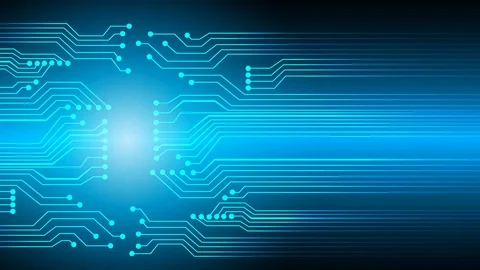 Cloud computing with padlock icon technology, Cyber Security Data Protection Bus Video stock 120279738