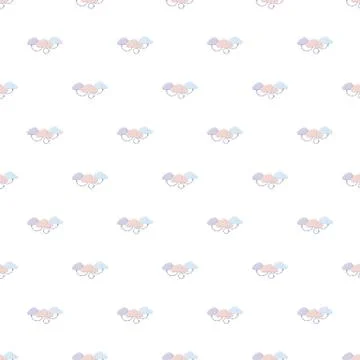 Cloud computing pattern イラスト素材