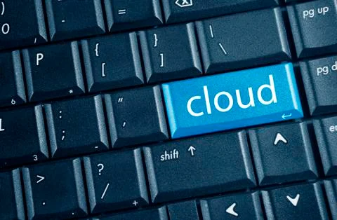Cloud computing. Foto stock